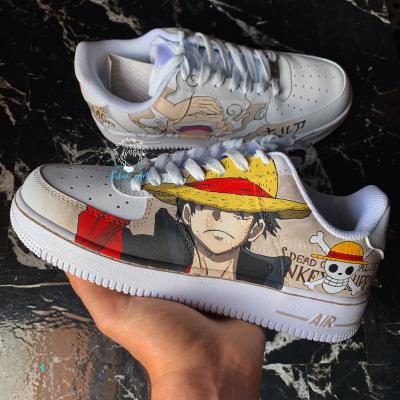 air force One Piece anime, Nike air force Lofi One Piece