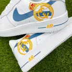 Custom Real Madrid Nike Air Force 1 Sneakers – Limited Edition Fan Shoes
