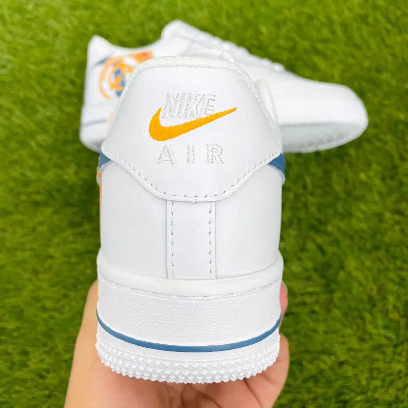 Custom Real Madrid Nike Air Force 1 Sneakers – Limited Edition Fan Shoes