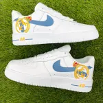 Custom Real Madrid Nike Air Force 1 Sneakers – Limited Edition Fan Shoes