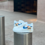 Real Madrid Air force 1 custom - champion Sneakers - REAL MADRID shoes hand painted